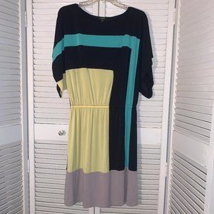 Women's Suzi Chin Block Print Dress